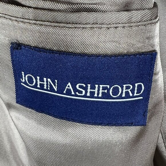 John Ashford Mens 41R Brown Soft Wool Camelhair Blend Tweed Sport Coat Old Money - Picture 13 of 16